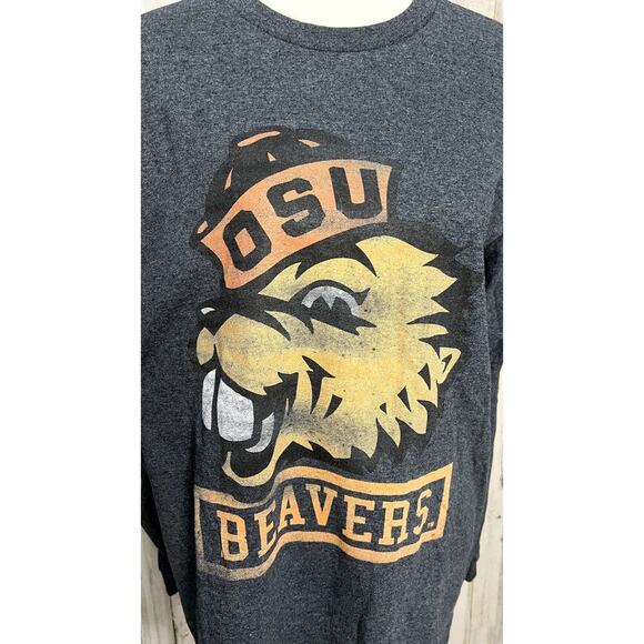 Gameday Couture Oregon State Beavers Men's Large‎ Gray Long Sleeve Tee - Picture 2 of 6